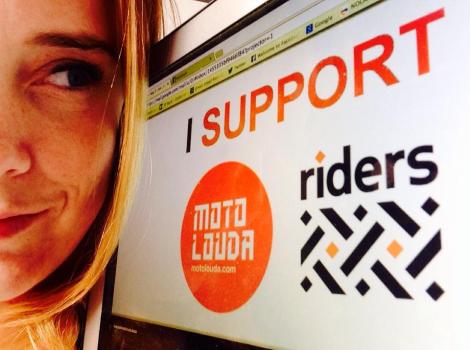 I Support Moto Louda - Cutie Kate